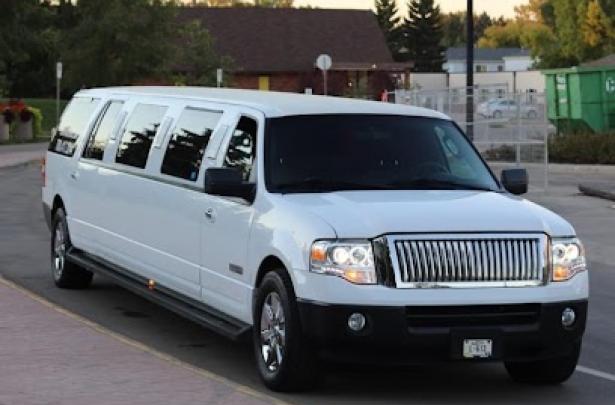 White Ford Expedition Exterior g