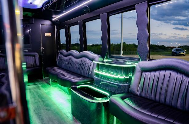 Black-Ford-E450- Interior